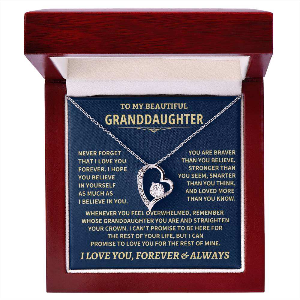 Granddaughter Gift-Never Forget