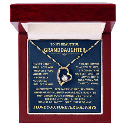 Granddaughter Gift-Never Forget