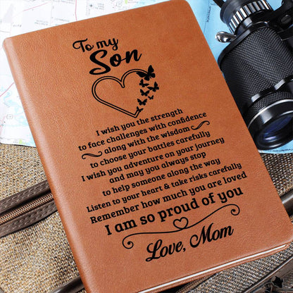 Son Gift From Mom, "Proud of You", Graphic Journal