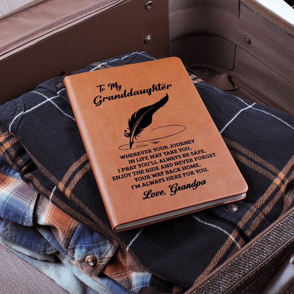 Granddaughter Gift  From Grandpa, "Never Forget", Graphic Journal