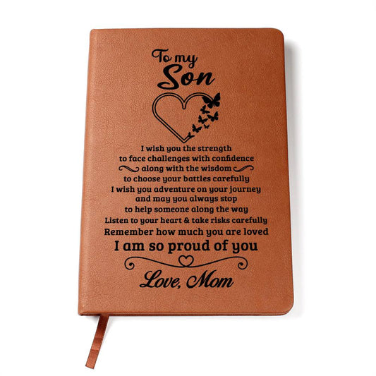 Son Gift From Mom, "Proud of You", Graphic Journal