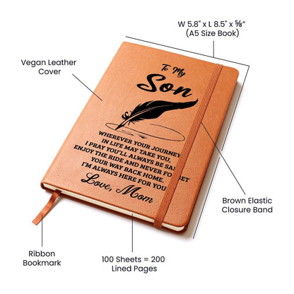 Son Gift From Mom, "Never Forget", Graphic Journal