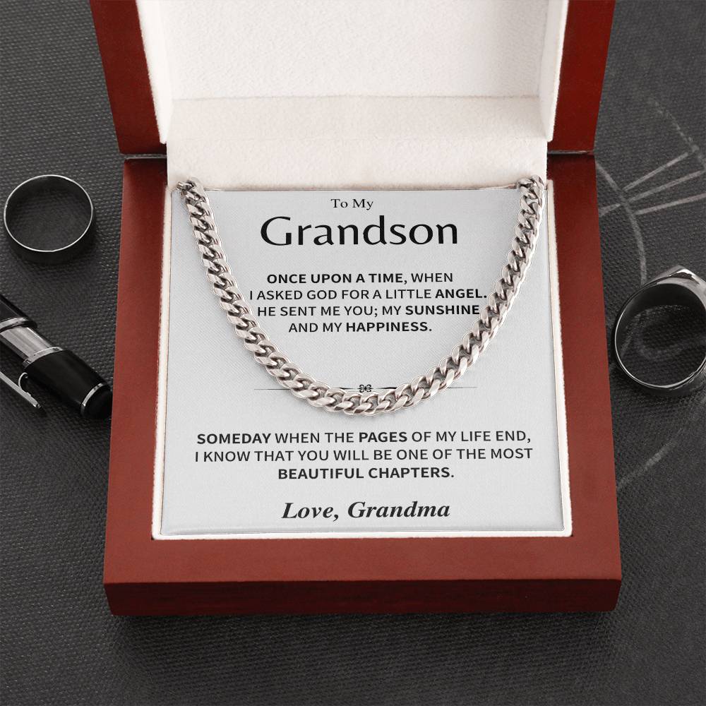 Grandson Gift- Cuban link chain