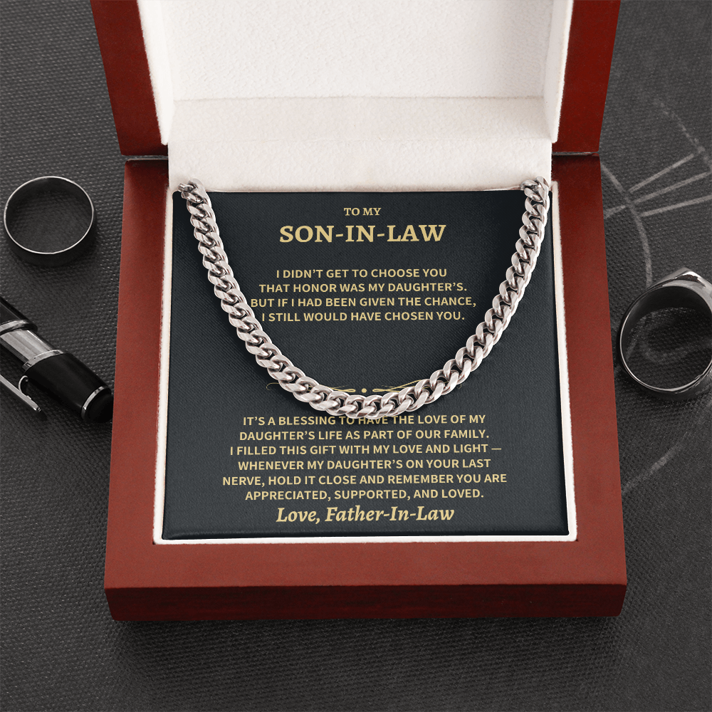 Son In Law Gift From Father In Law