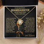 Beautiful Granddaughter Gift "This old lion will always have your back"