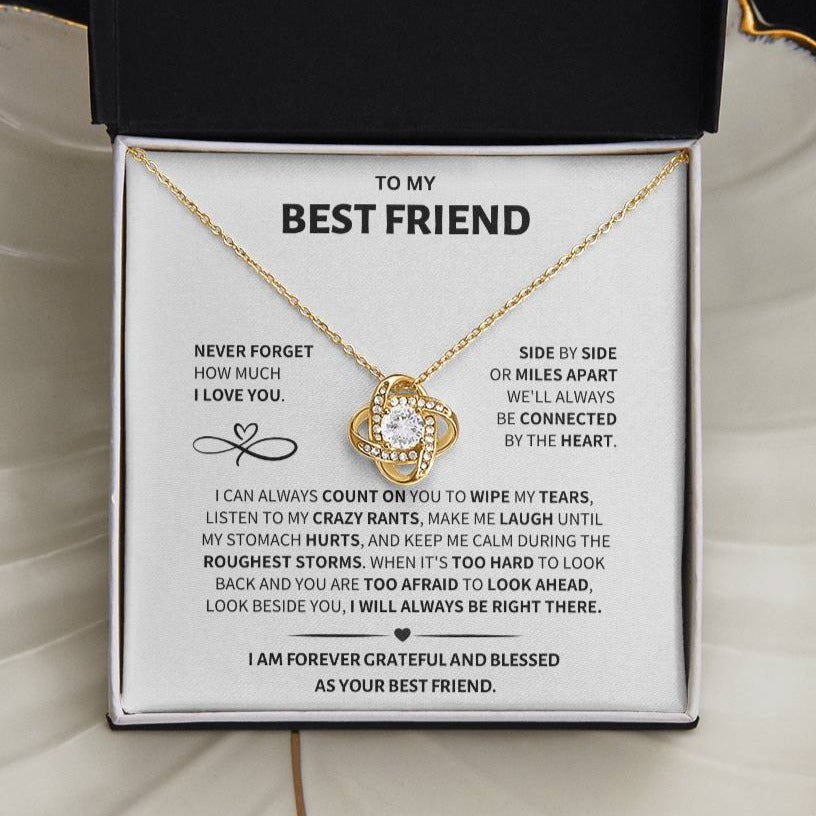 Best Friend Gift- Love Knot Necklace