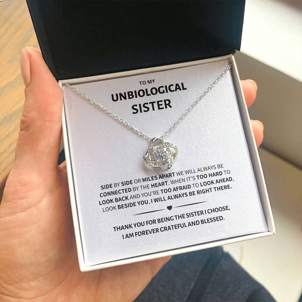 Unbiological Sister Gift- Forever Grateful and Blessed