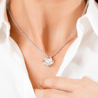 Daughter-In-Law Gift From Mother-in-Law, "Daughter In Heart Necklace Gift"