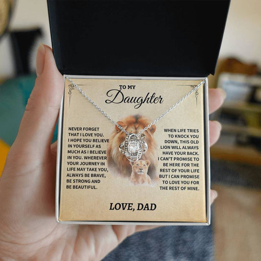 Daughter Gift-Never forget-From Dad