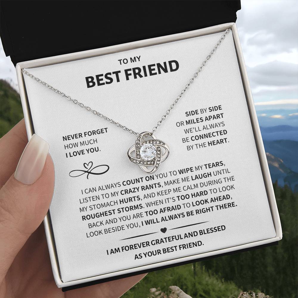 Best Friend Gift- Love Knot Necklace