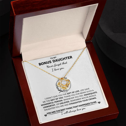 Bonus Daughter Gift