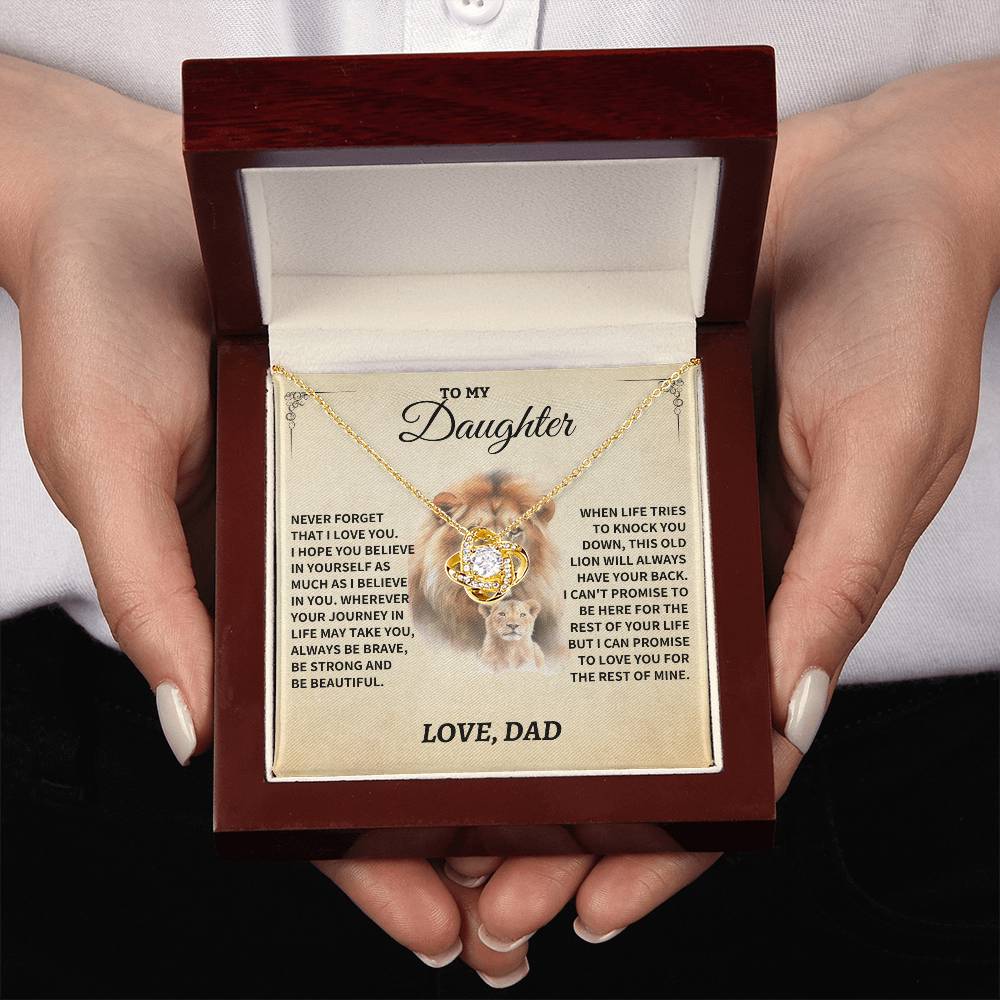 Daughter Gift-Never forget-From Dad