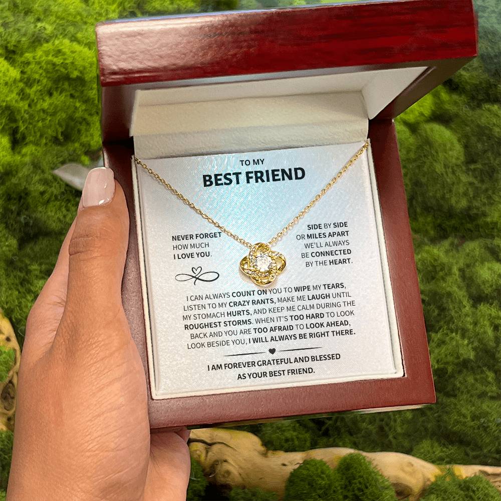 Best Friend Gift- Love Knot Necklace