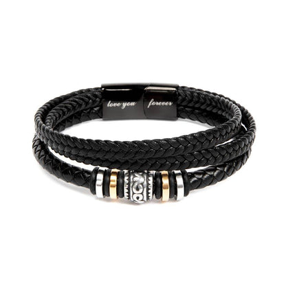 Grandson Gift-Love You Forever Bracelet-From Grandma