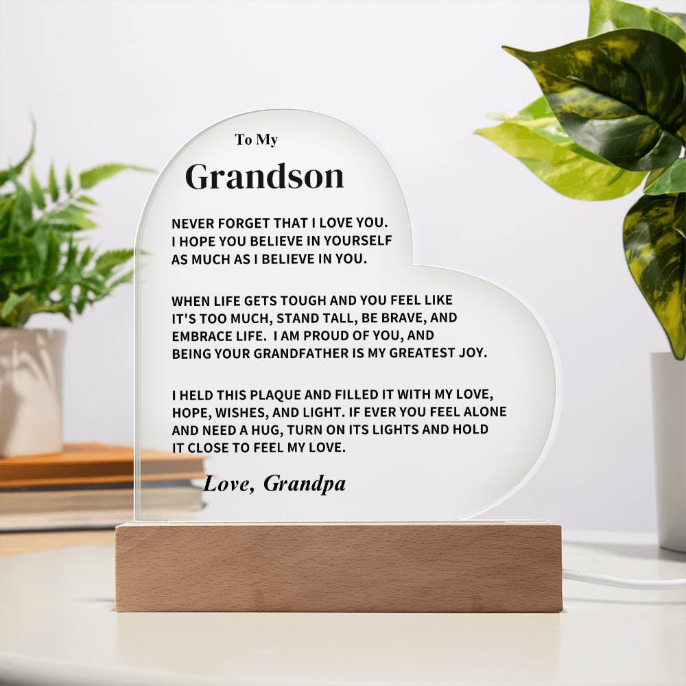 Grandson Gift-From Grandpa