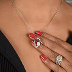 Wife Gift- Straighten Your Crown- Forever Love Necklace