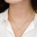 To My Wife Gift From Husband, "Your Last Everything", Heart Necklace