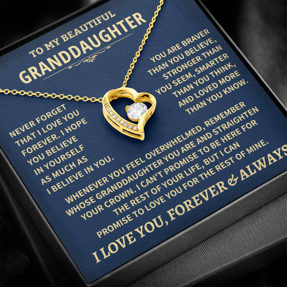 Granddaughter Gift-Never Forget