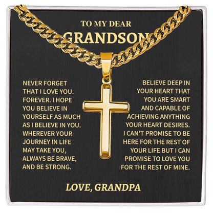 Grandson, Cuban Chain Cross