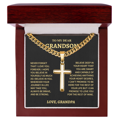 Grandson, Cuban Chain Cross