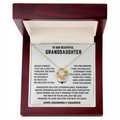 Granddaughter Gift, "Never Forget", From Grandma & Grandpa