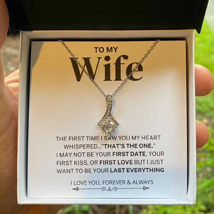 My Heart Whispered "That's the One"; Wife Gift
