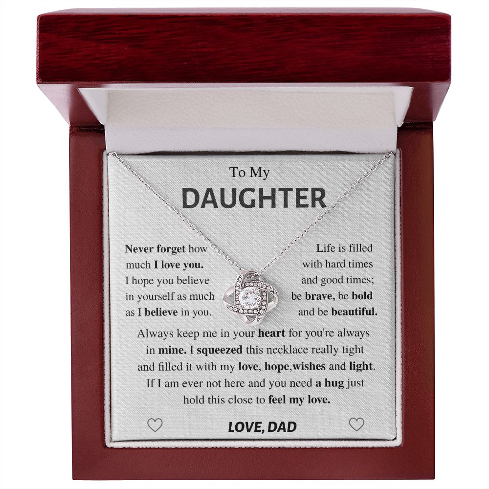 Daughter Gift- Be bold and beautiful -From Dad