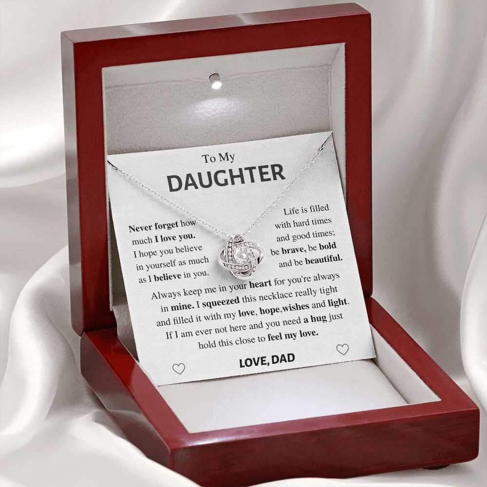 Daughter Gift- Be bold and beautiful -From Dad