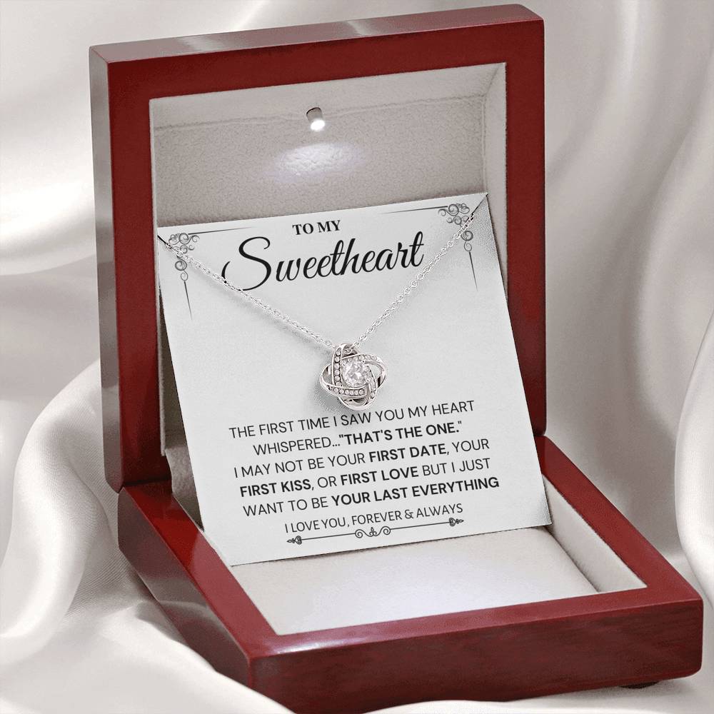 My Heart Whispered "That's the One"; Gift for Wife, Future Wife, Soulmate or Girlfriend
