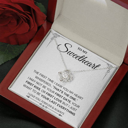 My Heart Whispered "That's the One"; Gift for Wife, Future Wife, Soulmate or Girlfriend